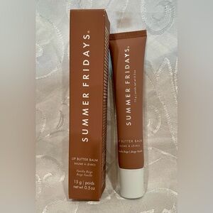 Summer Fridays Lip Butter Balm -Vanilla Beige. New in Box